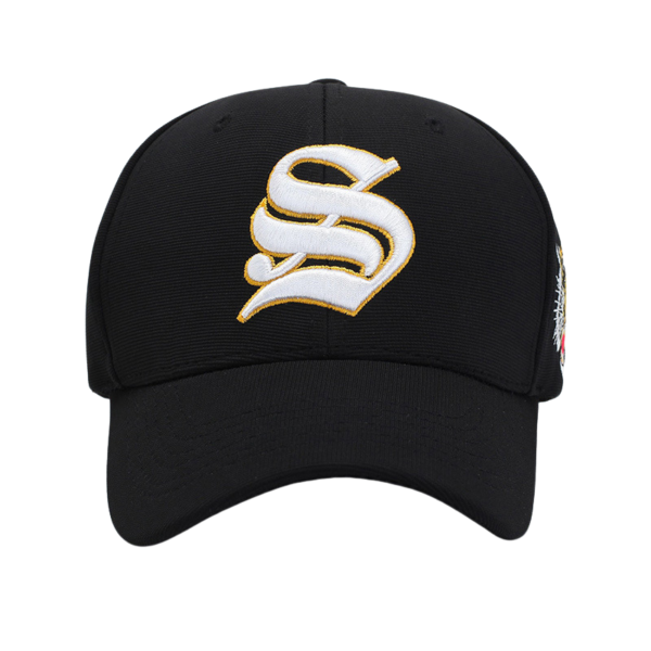 Adjustable Baseball Cap featuring S Letter Embroidery for Both Men and Women - Image 2