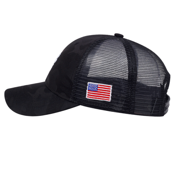 Adjustable Baseball Cap with USA Flag Embroidery for Both Men and Women - Image 4