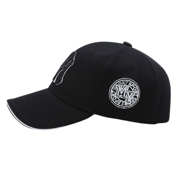 NY Embroidery Elegance the Latest Fashion Baseball Cap for Men and Women - Image 2