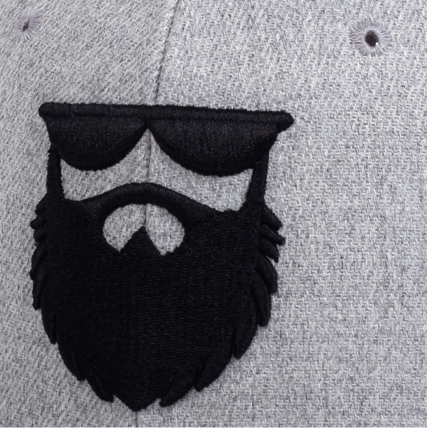 Signature Beard Design Adjustable Baseball Cap for Unisex - Image 4