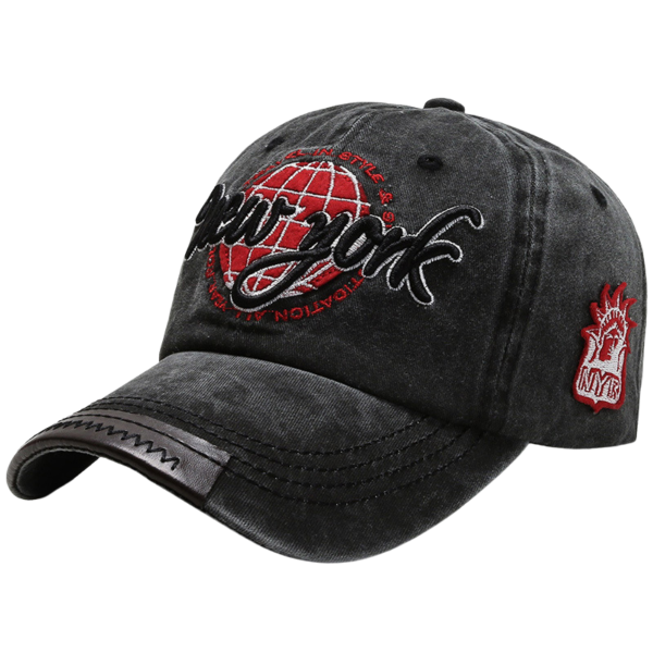 New York Urban Style Embroidery Adjustable Baseball Cap for Men and Women