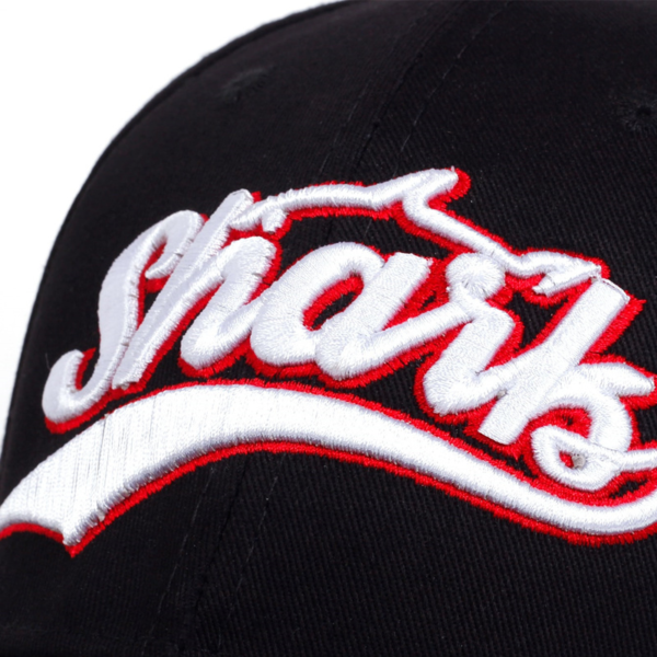 Adjustable Shark Letter Embroidery Baseball Cap For Men and Women - Image 2