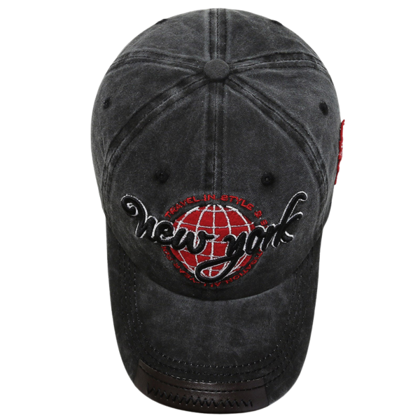 New York Urban Style Embroidery Adjustable Baseball Cap for Men and Women - Image 3