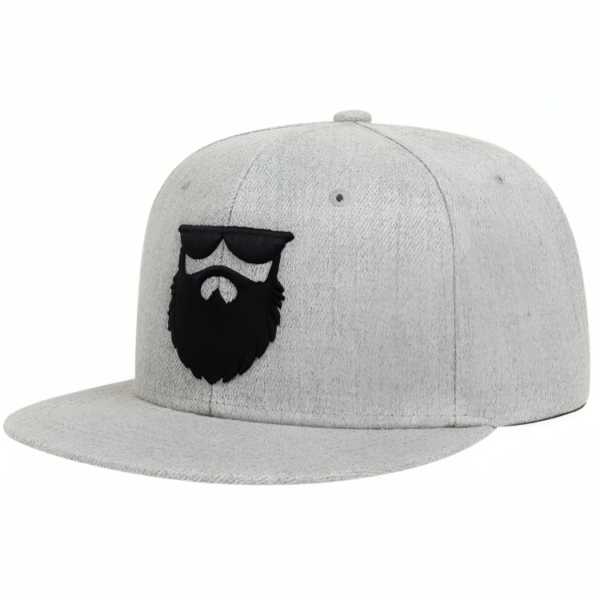 Signature Beard Design Adjustable Baseball Cap for Unisex